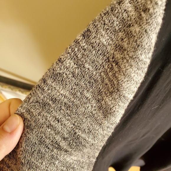 Gray & Black open cardigan sz S - Picture 6 of 7